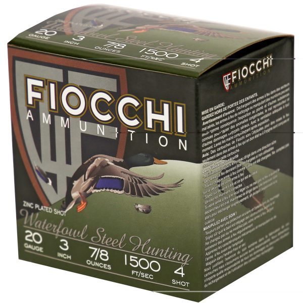 Fiocchi 20ga #4 Flyway Steel 25ct - Image 2