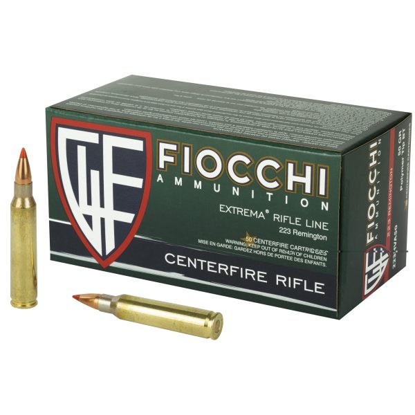 Fiocchi .223rem 50gr Vmax 50ct