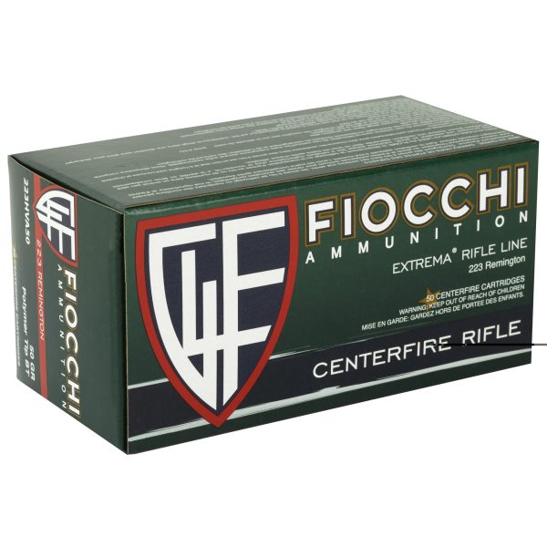Fiocchi .223rem 50gr Vmax 50ct - Image 2
