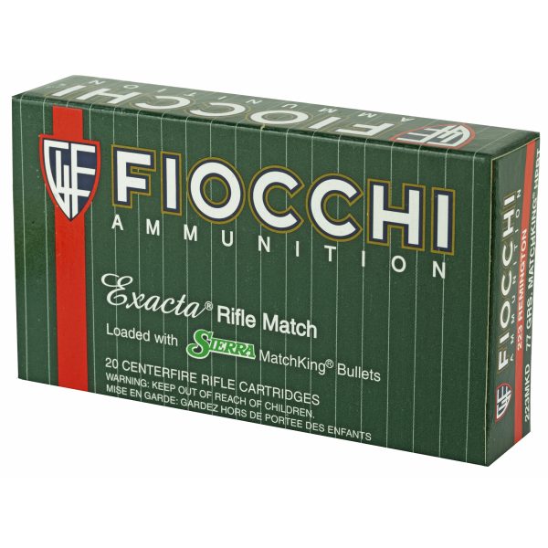 Fiocchi .223rem 77gr Hpbt Mk 20ct - Image 3