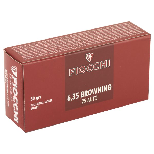 Fiocchi .25acp 50gr Fmj 50ct - Image 4