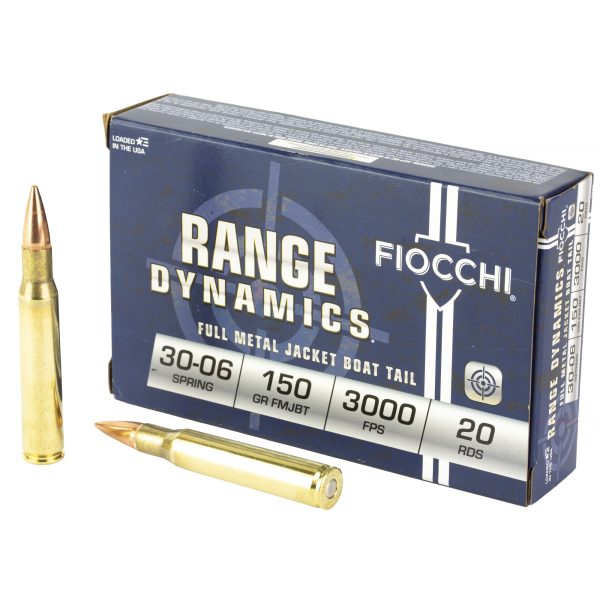 Fiocchi .30-06 Springfield 150gr Fmjbt 20ct