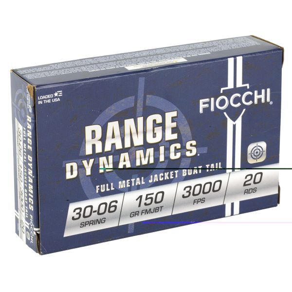 Fiocchi .30-06 Springfield 150gr Fmjbt 20ct - Image 3