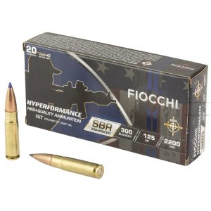 Fiocchi Hyperformance SBR .300blk 125gr 20ct