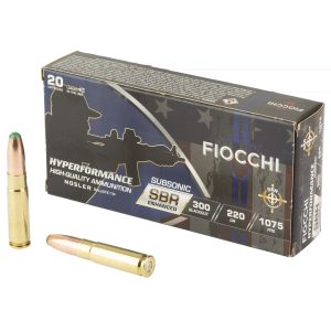 Fiocchi Hyperformance SBR .300blk 220gr 20ct
