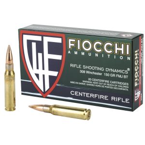 Fiocchi .308win 150gr Fmjbt 20ct
