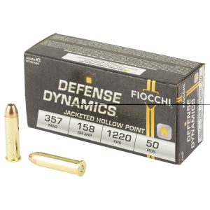 Fiocchi Defense Dynamics .357mag 158gr 50ct