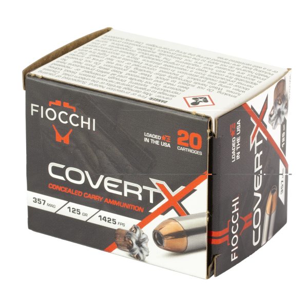 Fiocchi Covert X .357mag 125gr 20ct - Image 3