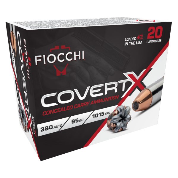 Fiocchi Covert X .380acp 95gr 20ct