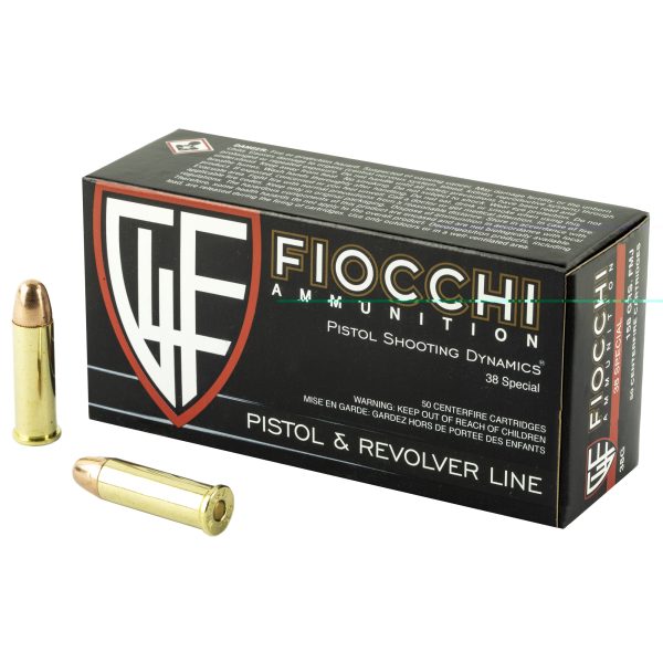 Fiocchi .38spl 158gr Fmj 50ct