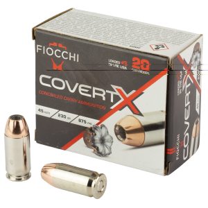Fiocchi Covert X .45acp 230gr 20ct