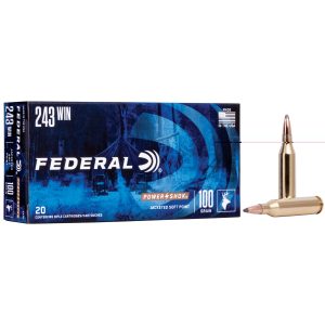 Federal PowerShok .243win 100gr Sp 20ct