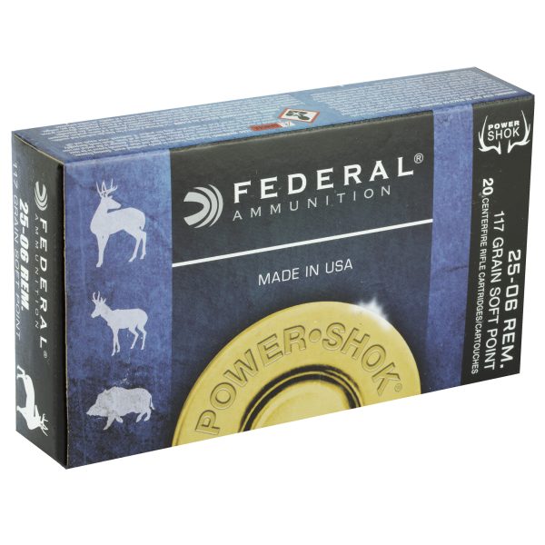Federal PowerShok .25-06rem 117gr Sp 20ct - Image 2