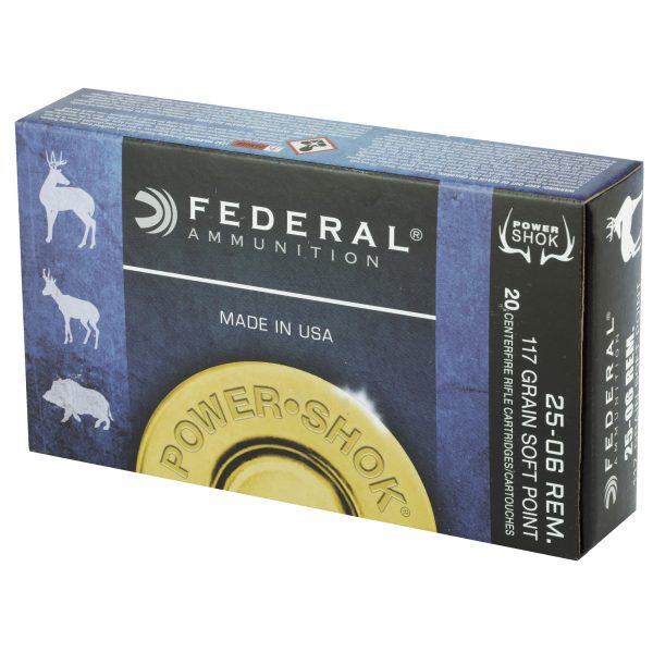 Federal PowerShok .25-06rem 117gr Sp 20ct - Image 3