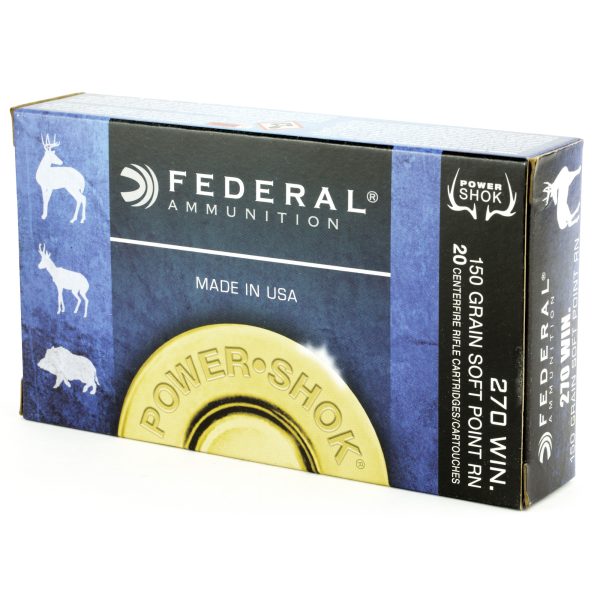 Federal PowerShok .270win 150gr Sp Rn 20ct - Image 3