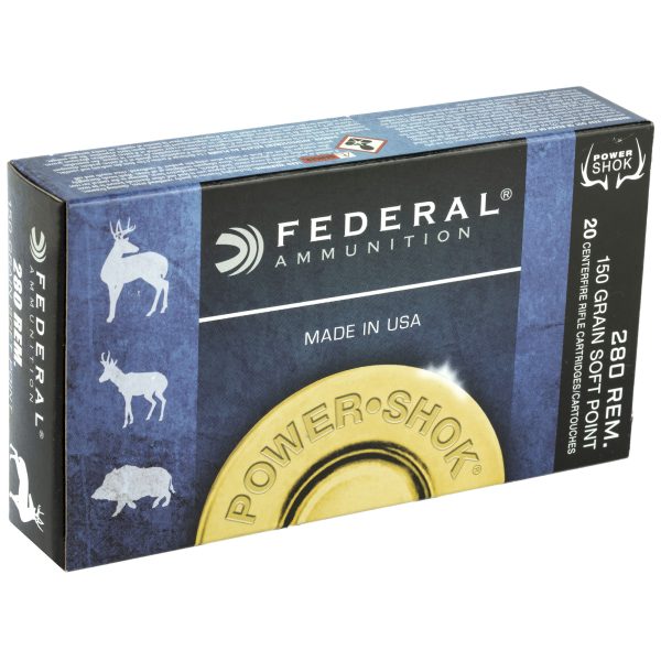 Federal PowerShok .280rem 150gr Sp 20ct - Image 2