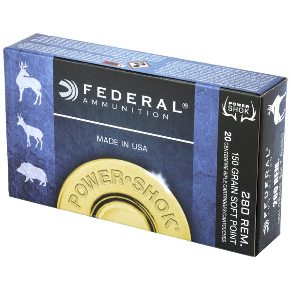 Federal PowerShok .280rem 150gr Sp 20ct - Image 3