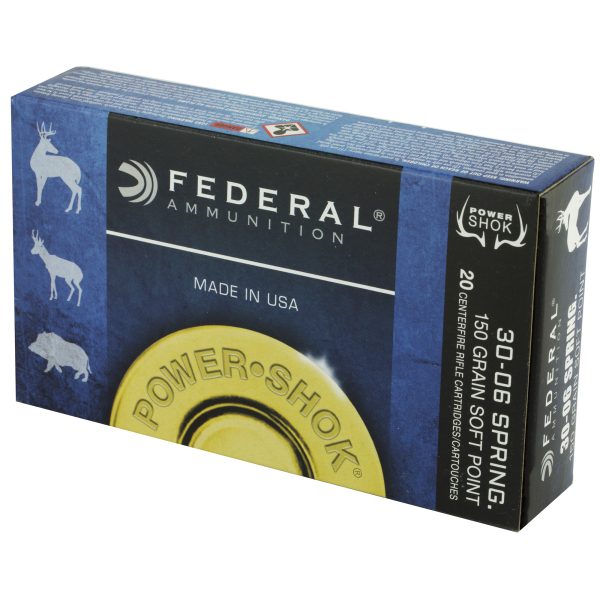 Federal PowerShok .30-06springfield 150gr Sp 20ct - Image 4