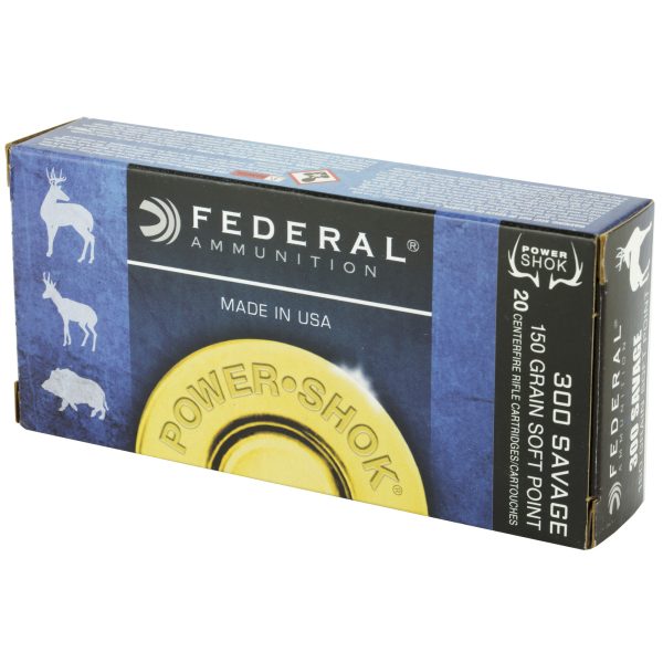 Federal PowerShok .300sav 150gr Sp 20ct - Image 2