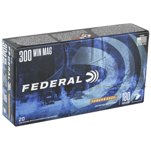Federal PowerShok .300win 180gr Sp 20ct - Image 2
