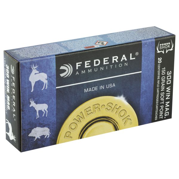 Federal PowerShok .300win 150gr Sp 20ct - Image 3