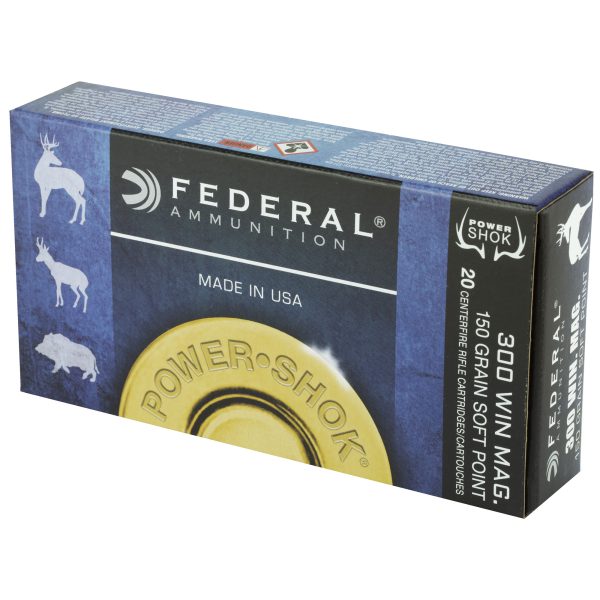 Federal PowerShok .300win 150gr Sp 20ct - Image 4