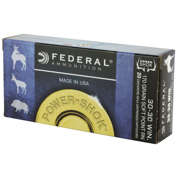 Federal PowerShok .30-30win 170gr Sp Rn 20ct - Image 2