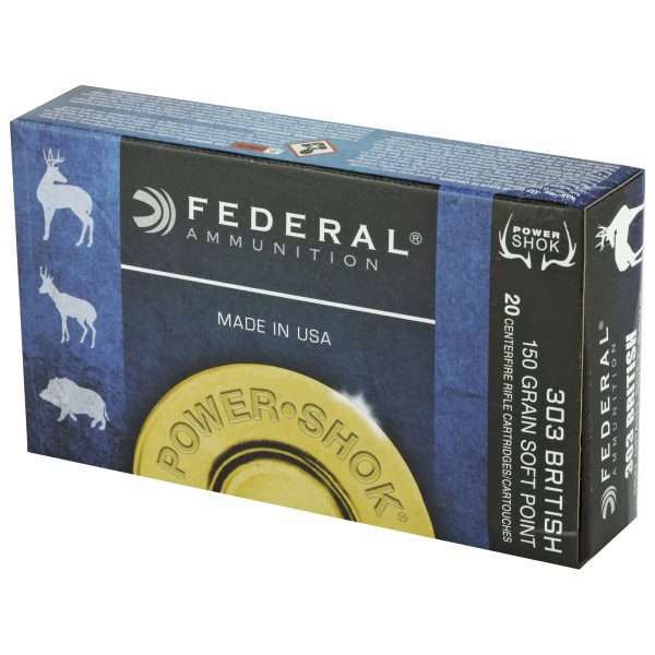 Federal PowerShok .303British 150gr Sp 20ct - Image 4