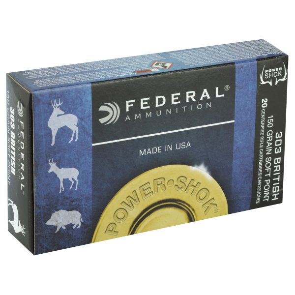 Federal PowerShok .303British 150gr Sp 20ct - Image 2