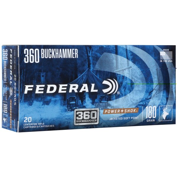 Federal Powershok .360 Buckhammer 180gr 20ct - Image 2