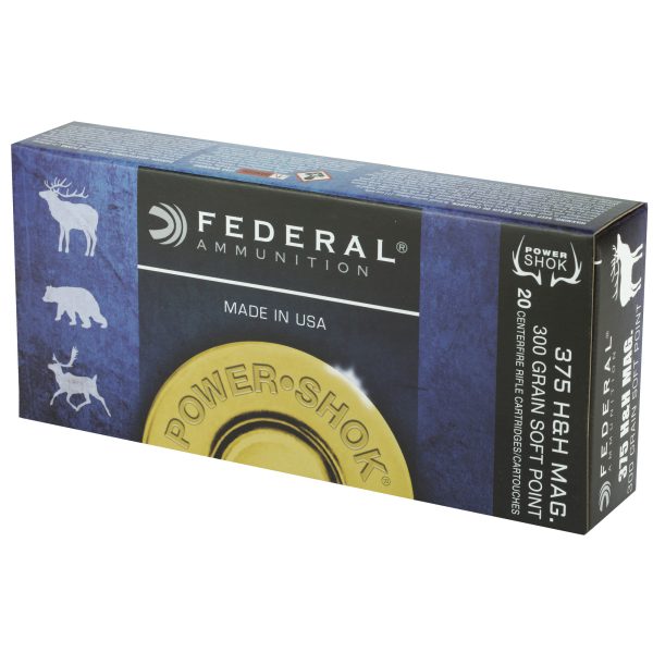 Federal Powershok .375h&h 300gr Sp 20ct - Image 4