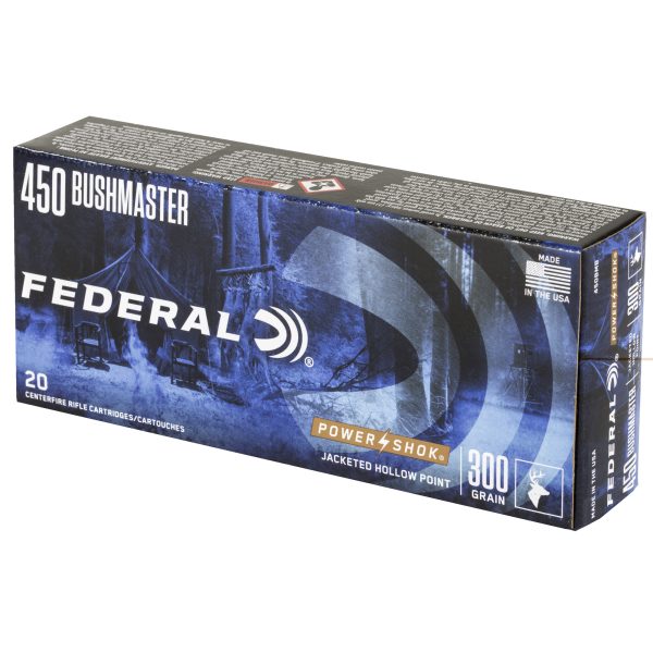 Federal Powershok .450bushmaster 300gr 20ct - Image 3