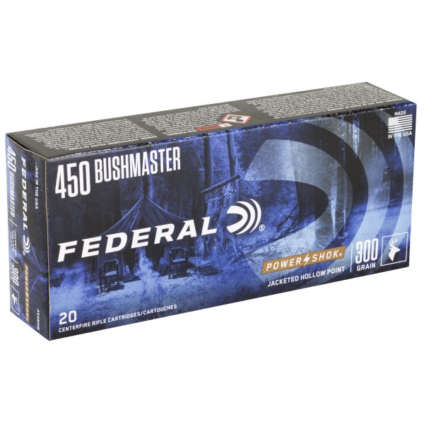 Federal Powershok .450bushmaster 300gr 20ct - Image 2