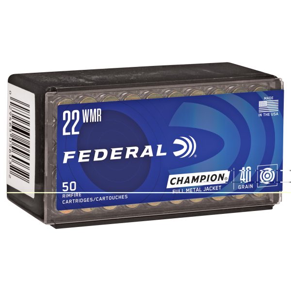 Federal Champion .22wmr 40gr Fmj 50ct