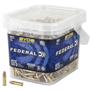 Federal .22lr 36gr Cphp BYOB Bk 2x 1375ct