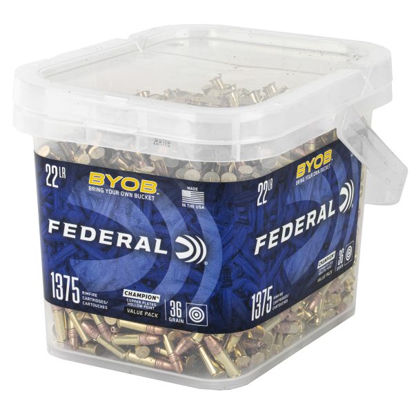 Federal .22lr 36gr Cphp BYOB Bk 2x 1375ct - Image 2