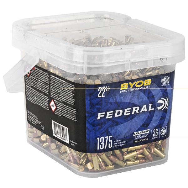 Federal .22lr 36gr Cphp BYOB Bk 2x 1375ct - Image 3