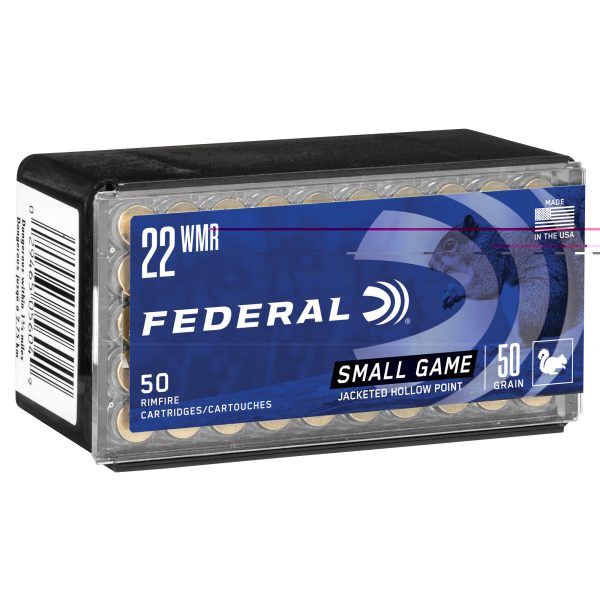 Federal Gameshok .22wmr 50gr Jhp 50ct