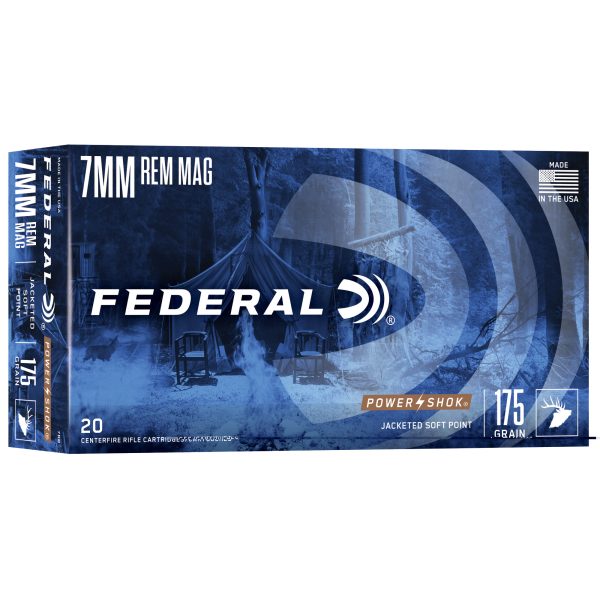 Federal Powershok 7mm Rem 175gr Sp 20ct