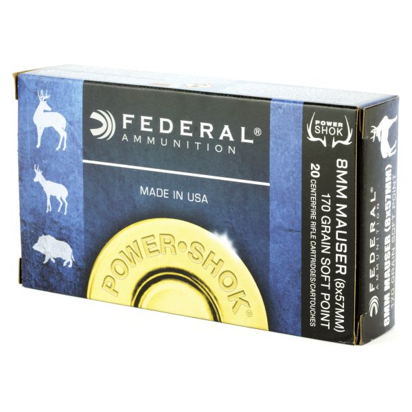 Federal Powershok 8mm Mauser 170gr Sp 20ct - Image 3