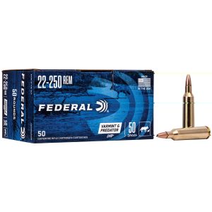 Federal American Eagle V&P .22-250 50gr 50ct