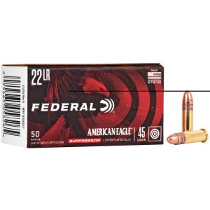 Federal American Eagle Suppressor .22lr 45gr 50ct