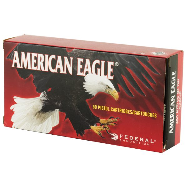 Federal American Eagle .380acp 95gr Fmj 50ct - Image 4