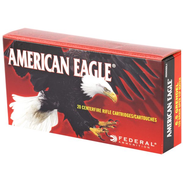 Federal American Eagle 6.5 Grendel 120gr Otm 20ct - Image 4