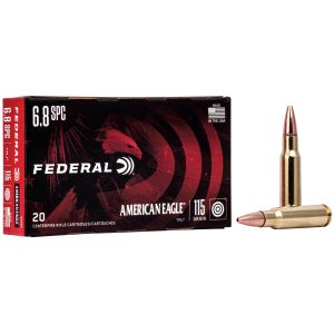 Federal American Eagle 6.8spc 115 Fmj 20ct