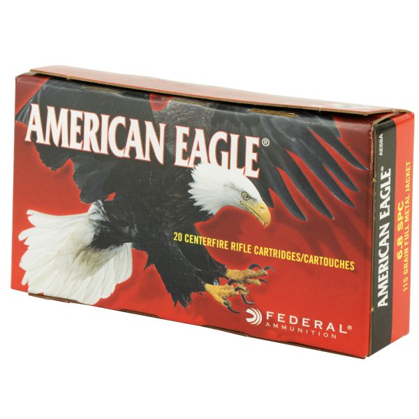 Federal American Eagle 6.8spc 115 Fmj 20ct - Image 3