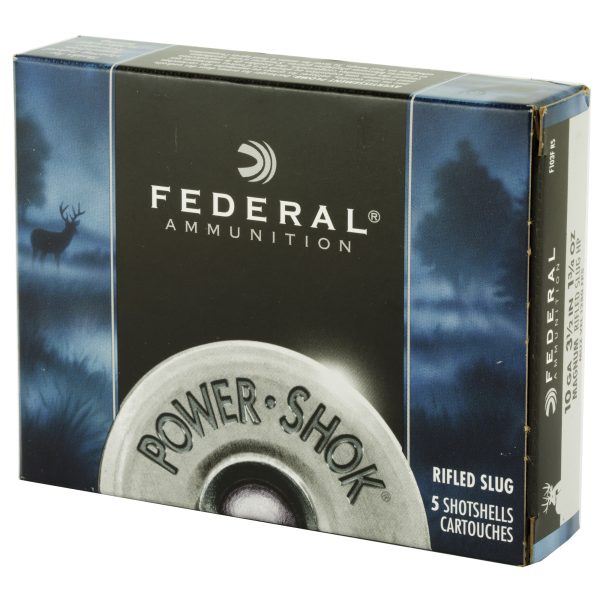 Federal Powershok 10ga 3.5" Rfl Slg 5ct - Image 3