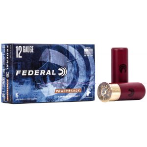 Federal Powershok 12ga 2.75 Mx 00 Bck 5ct