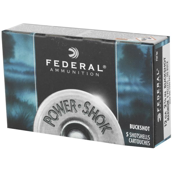 Federal Powershok 12ga 2.75 Mx 00 Bck 5ct - Image 2