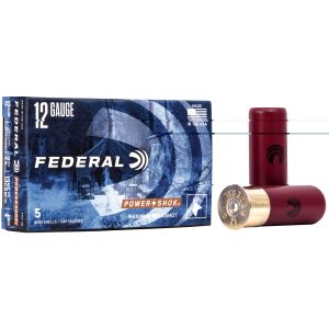 Federal Powershok 12ga 2.75 Mx #4 Bck 5ct